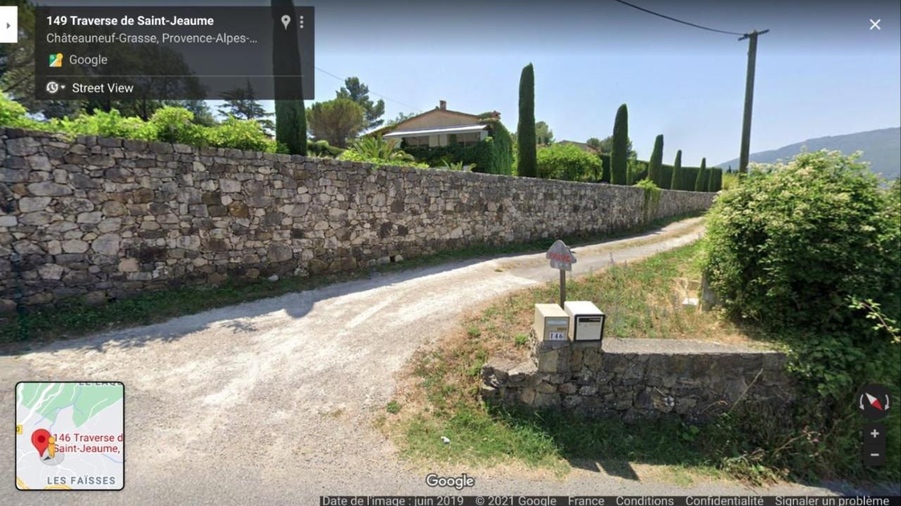 Bambou Entre Mer Et Montagnes Chateauneuf-Grasse Buitenkant foto